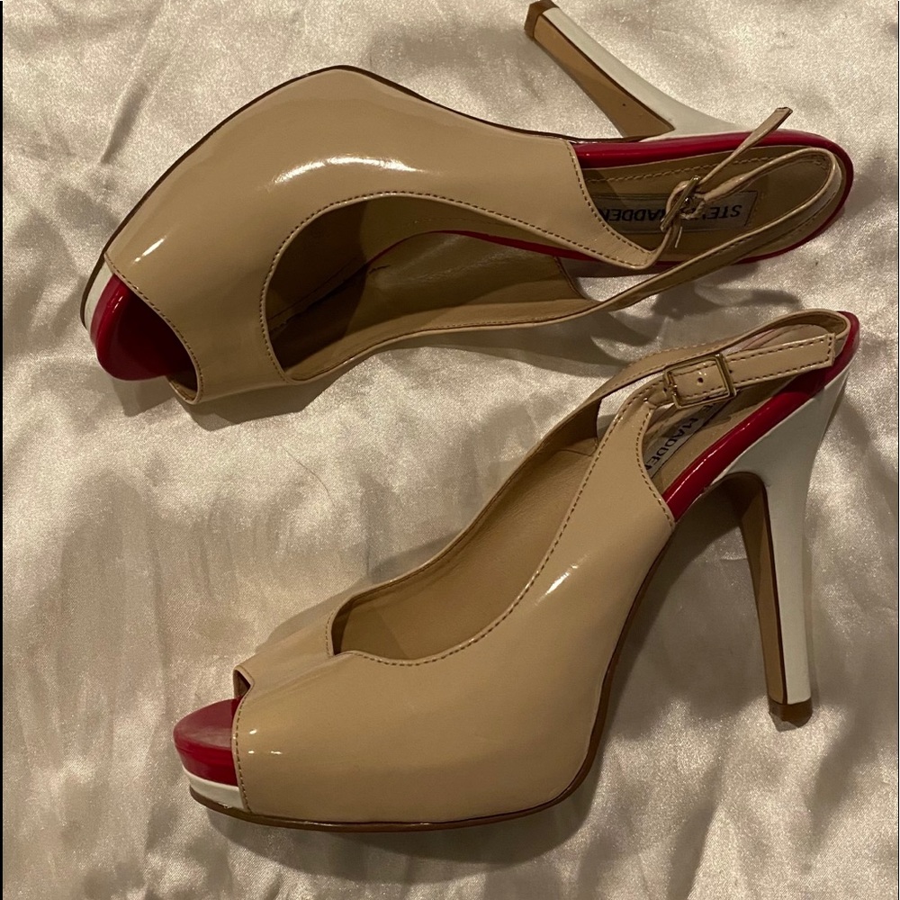 Open-Toe Steve Madden Heels